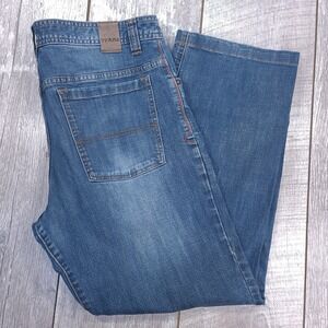 prAna Jeans Mens Size 33x29 Axiom Loose Fit Denim Outdoor Comfort Pants